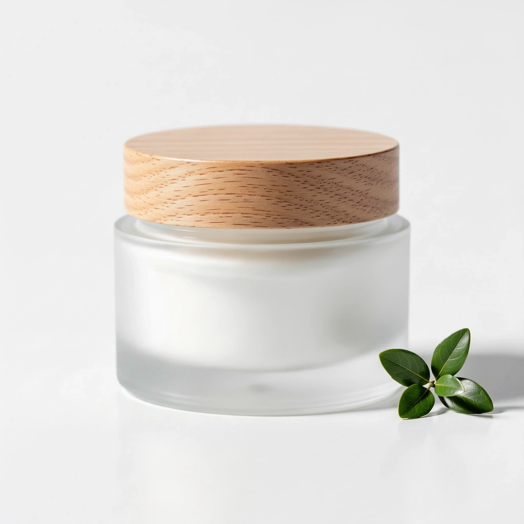 Cream with collagen and hyaluronic acid