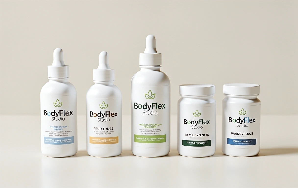 Premium wellness products at BodyFlex Studio